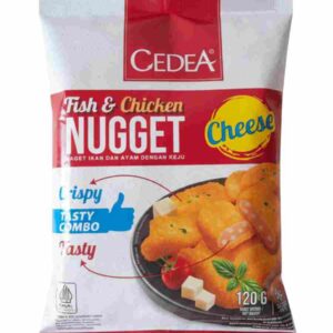 CEDEA FISH AND CHICKEN NUGGET CHEESE 120G