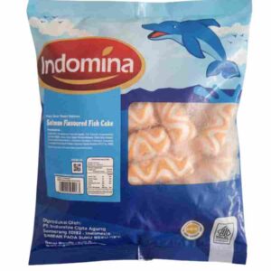 INDOMINA SALMON FLOWERED FISH CAKE 500G