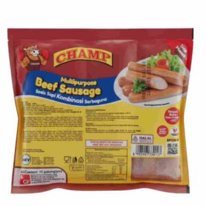 CHAMP BEEF SAUSAGE 375G