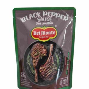 DEL MONTE BLACK PAPPER SAUCE POUCH 250G